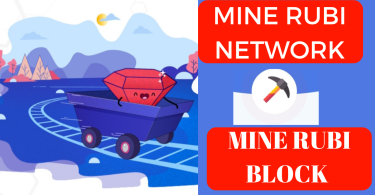 Image showing how to mine Rubi network - Rubi block mining